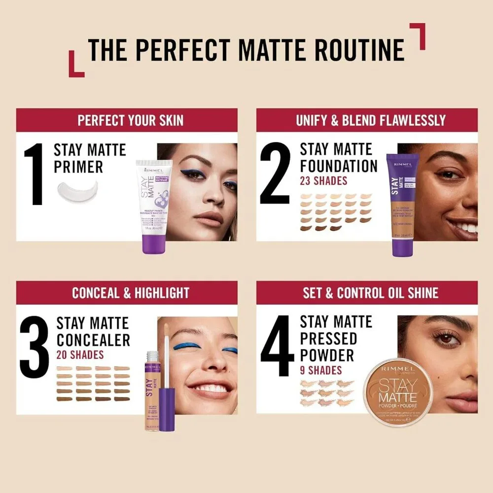 Rimmel London Stay Matte Concealer 512 Amber NEW